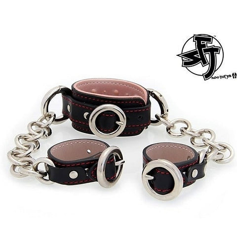 Sado Foot Job Cockring With Chains by Rosebuds Jewelry