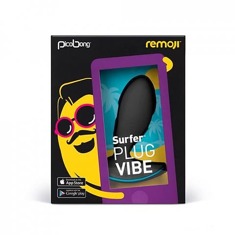 PicoBong Remoji SURFER Vibrating Butt Plug by Lelo