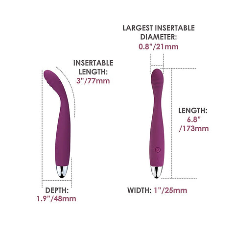 Cici Slim Flexible Head G-Spot Vibrator by Svakom