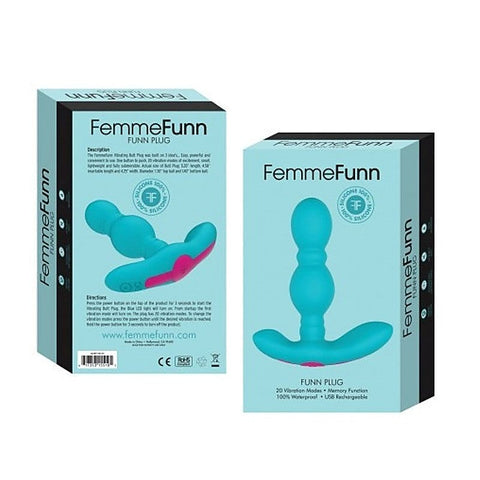 FemmeFun Vibrating Pleasure Plug by VVOLE LLC