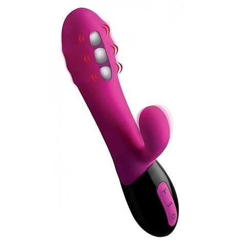 Pulsette 7x Pulsating Silicone Vibe by XR Brands