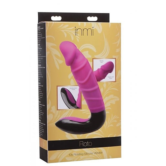 Roto 10x Rotating Silicone Vibe by XR Brands