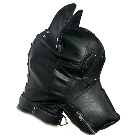 Leather Dog Hood by BDStyle