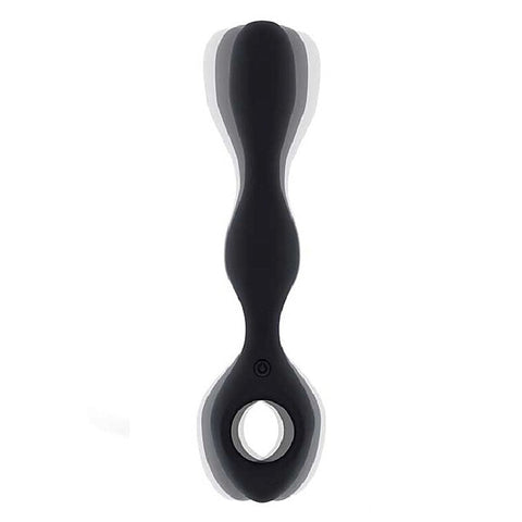 Flexible Vibrating Anal Chain by Shots Toys