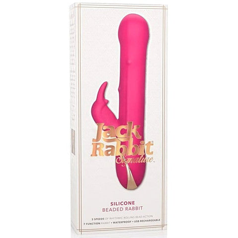 Jack Rabbit Signature Silicone Beaded Rabbit Vibrator