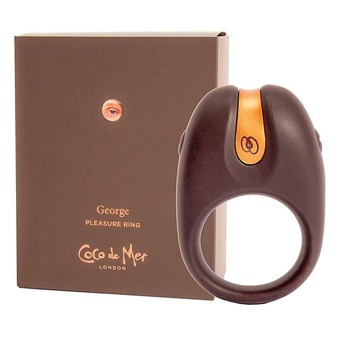 George Pleasure Cock Ring by Coco de Mer