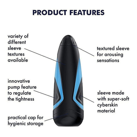 Men One Adjustable Masturbator by Satisfyer