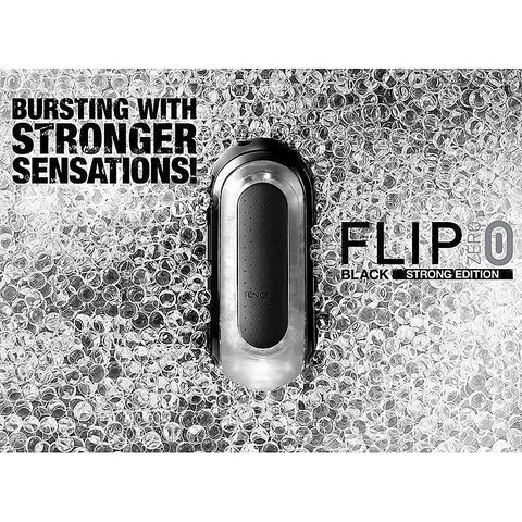 Flip Zero Black Extra Strong by Tenga