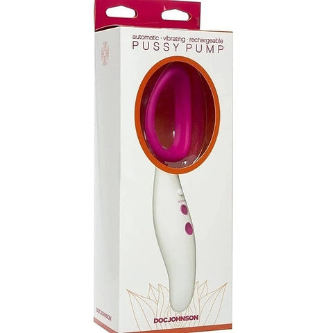 Automatic Vibrating Rechargeable Pussy Pump by Doc Johnson
