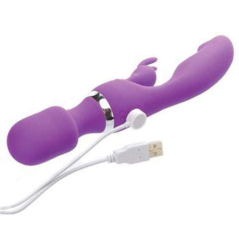 The G-Motion Rabbit Wand by Adam & Eve Sextoys