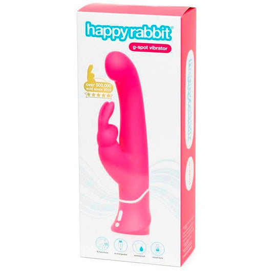 Happy Rabbit Rechargeable G-Spot Vibrator by Love Honey