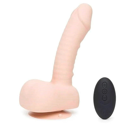 Uprize Remote Control AutoErect 6 Inch Vibrating Dildo
