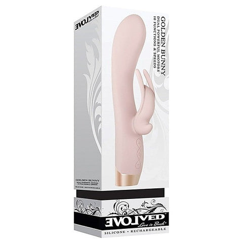Golden Bunny Vibrator by Evolved