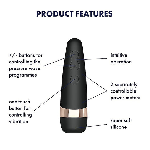 Pro 3 Air Pulse Stimulator With Vibration by Satisfyer