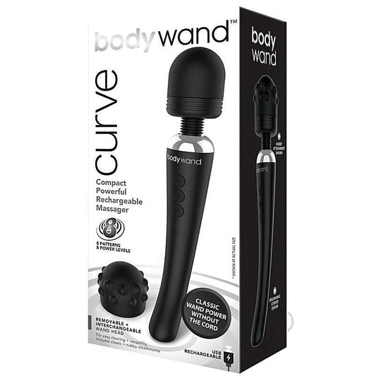 Bodywand Curve Silicone Massager by Xgen Products