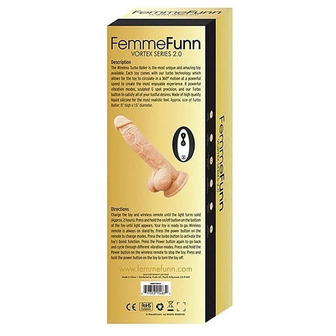 Vortex Series 2.0 Wireless Turbo Baller by FemmeFunn