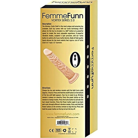Vortex Series 2.0 Wireless Turbo Shaft by FemmeFunn