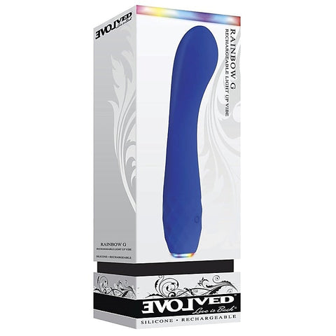 Rainbow G Curved G Spot Massager by Evolved