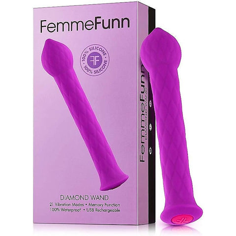 FemmeFunn Diamond Pleasure Wand by VVOLE LLC