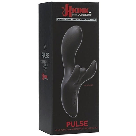 Kink Pulse Ultimate 4 Motor Silicone Vibrator by Doc Johnson