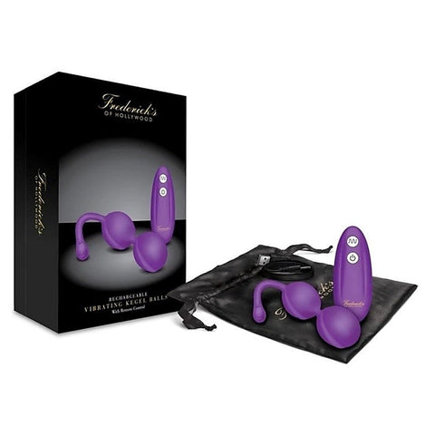 Vibrating Kegel Balls with Remote by Fredericks of Hollywood