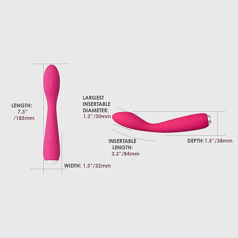Iris Flexible Clitoral and G-Spot Vibrator by Svakom