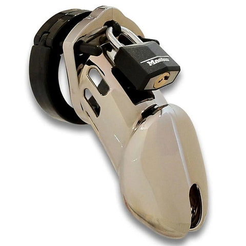 CB-6000 Chastity Cock Cage Kit Chrome by A L Enterprises