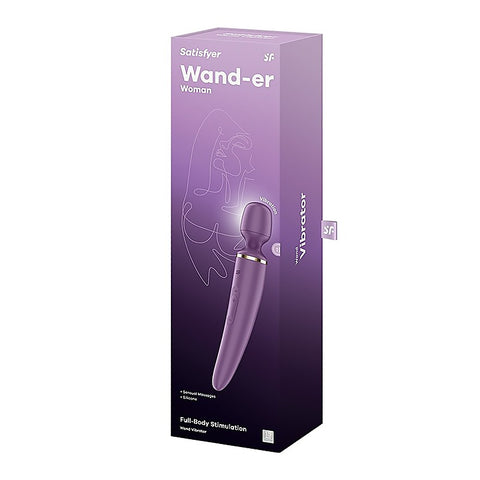 Wand-er Woman 50 Functions Body Wand Massager by Satisfyer