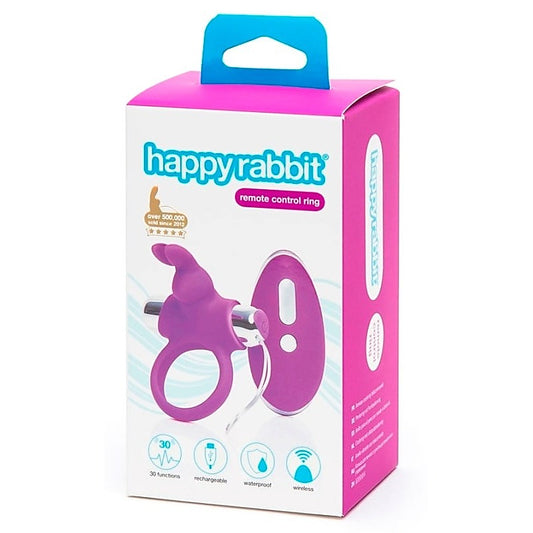 Happy Rabbit Remote Control Cock Ring by Love Honey