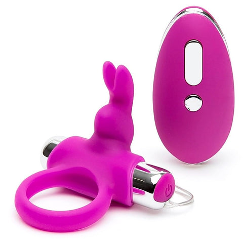 Happy Rabbit Remote Control Cock Ring by Love Honey