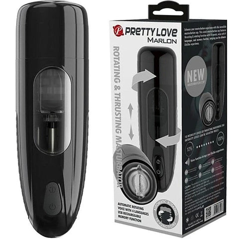 Pretty Love Marlon Rotating and Thrusting Stroker by Baile