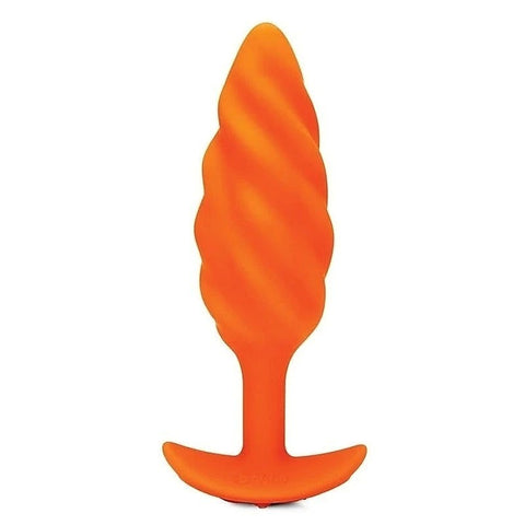 Swirl Texture Vibrating Plug by B-Vibe