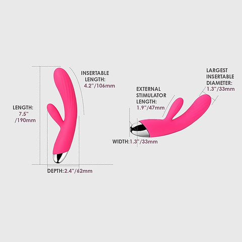 Angel Warming Flexible Rabbit Vibrator by Svakom