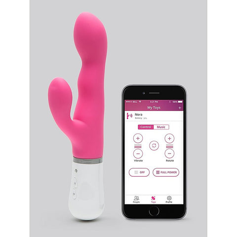 Nora Bluetooth Rabbit Vibrator by Lovense