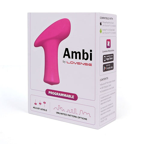 Ambi Mobile App Controlled Bullet Vibrator By Lovense