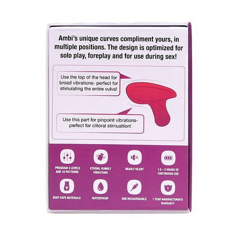 Ambi Mobile App Controlled Bullet Vibrator By Lovense