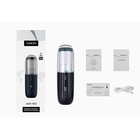 Alex Neo Interactive Thrusting Male Stroker by Svakom