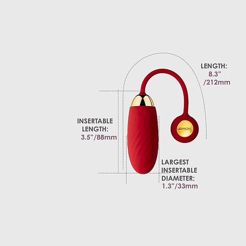 Ella Neo Interactive App Controlled Love Egg by Svakom