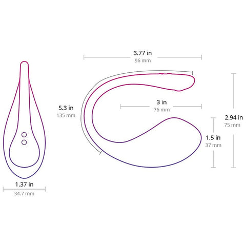Lush 3 Bluetooth Remote Control Egg Vibrator by Lovense