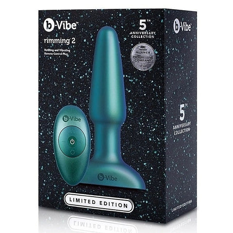 Rimming Plug 2 Space Teal Limited Edition by B-Vibe