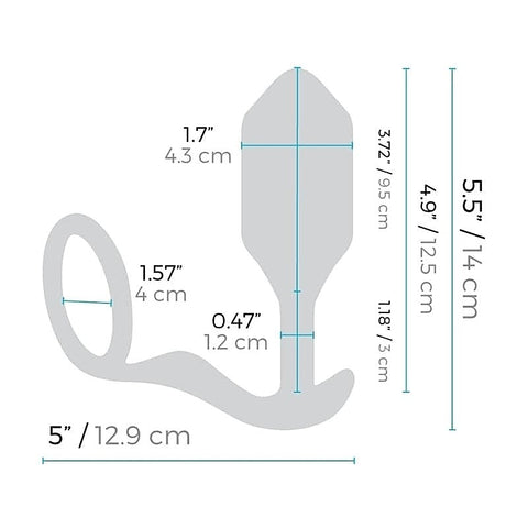 B-Vibe Vibrating Snug & Tug by B-Vibe