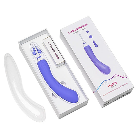 Hyphy Bluetooth Dual End G Spot Vibrator by Lovense