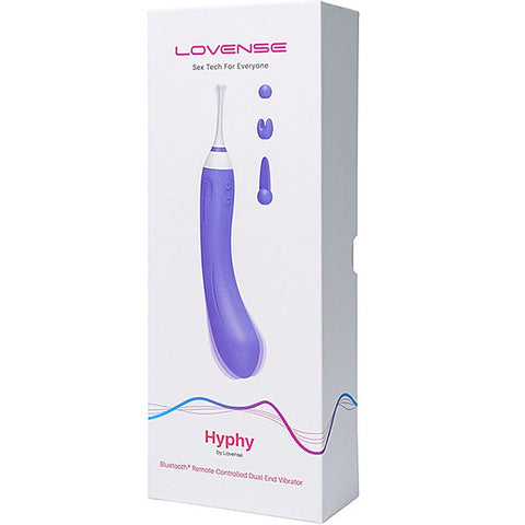 Hyphy Bluetooth Dual End G Spot Vibrator by Lovense