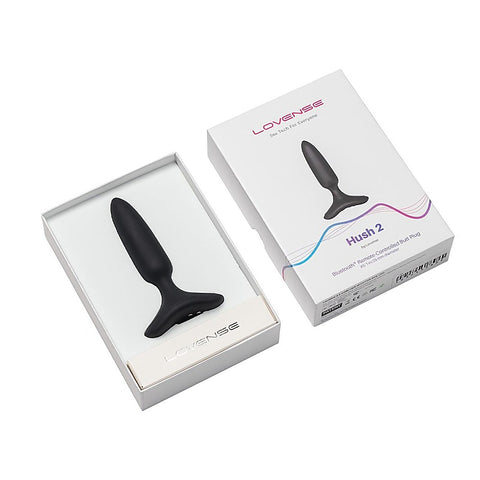 Hush 2 Remote Controlled Vibrating Butt Plug By Lovense