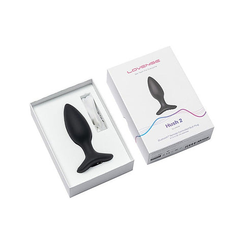 Hush 2 Remote Controlled Vibrating Butt Plug By Lovense