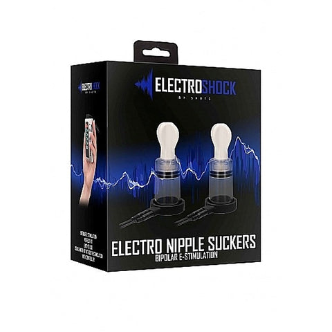 Electroshock Electro Nipple Suckers by Shots Toys