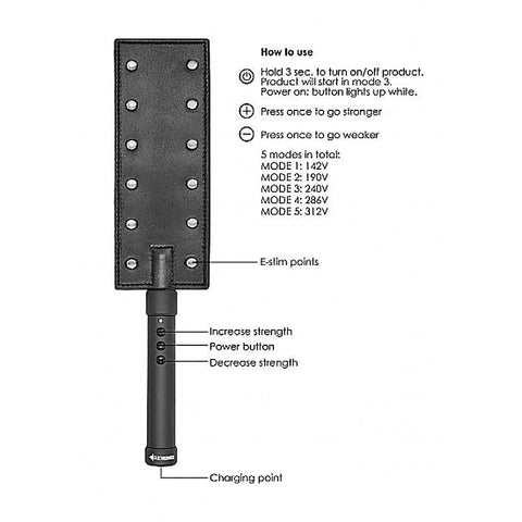 Electroshock E-Stim Paddle by Shots Toys