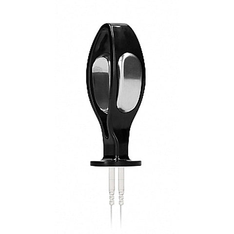 Electroshock Hollow Butt Plug by Shots Toys