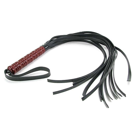 Sex & Mischief Mahogany Flogger by Sportsheets