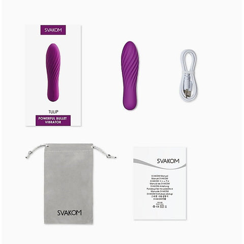Tulip Multi Functions Powerful Bullet Vibrator by Svakom